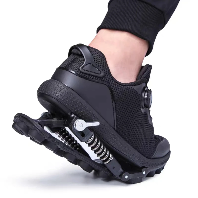 Women Shoes Size - Mechanical Shoes With Steel Spring Wire