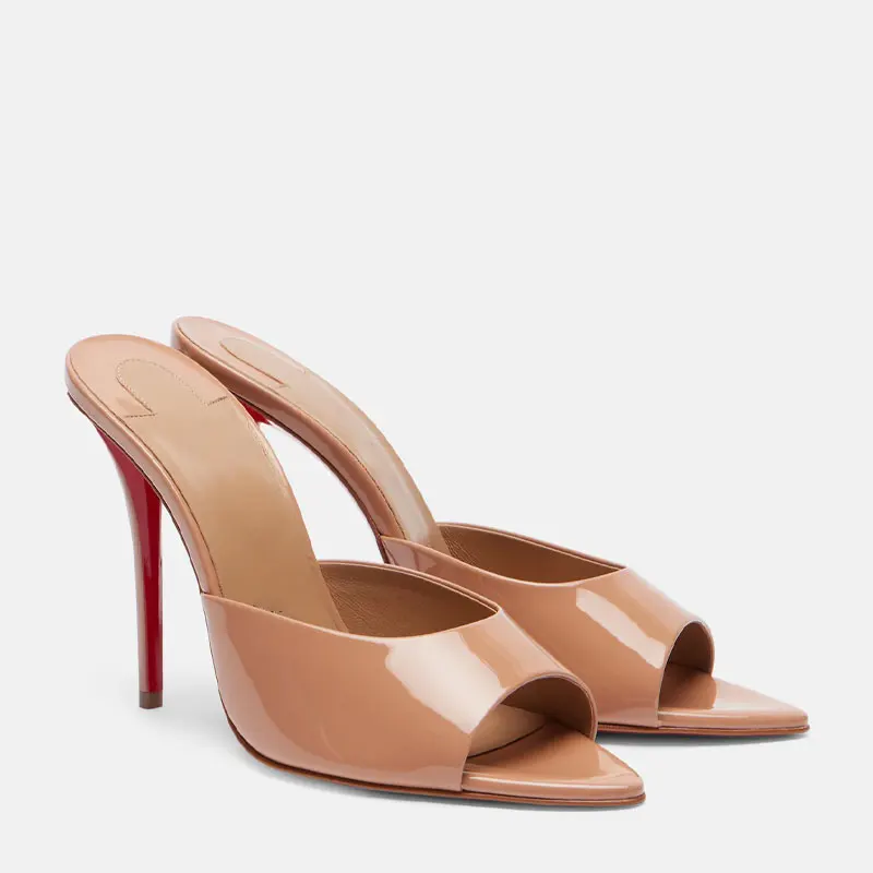 Ankle Strap Heels - Shoes for Women New Pointed Open