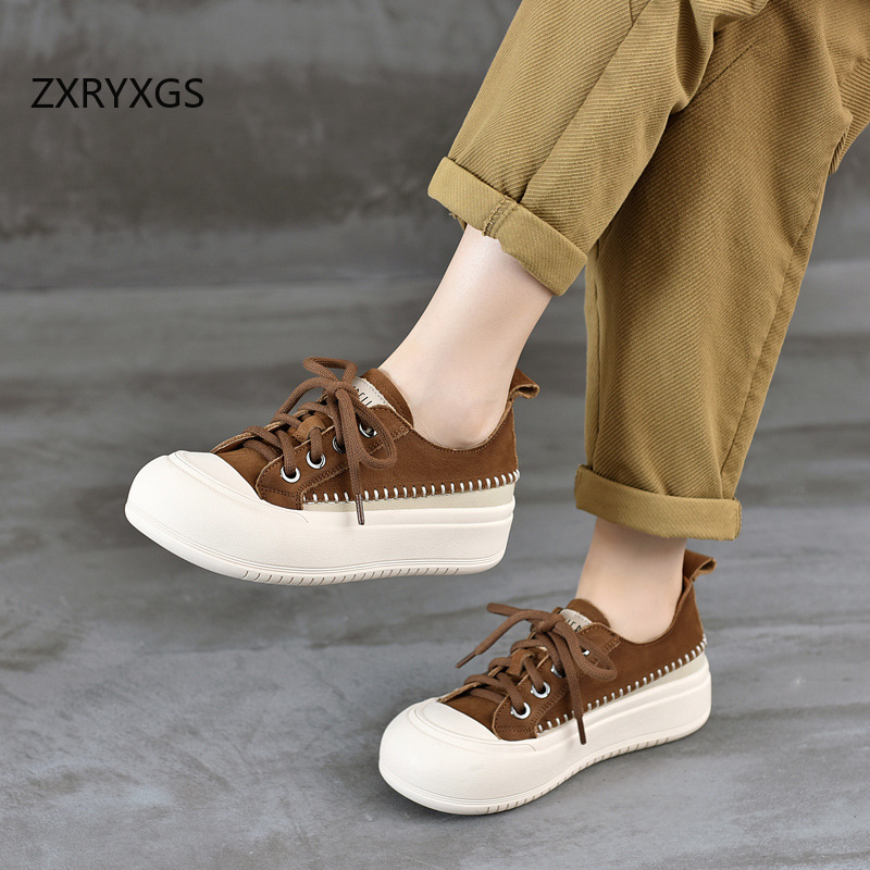 ZXRYXGS New Lace-up Premium Co - Women Shoes Size 4 In Cm recension och pris