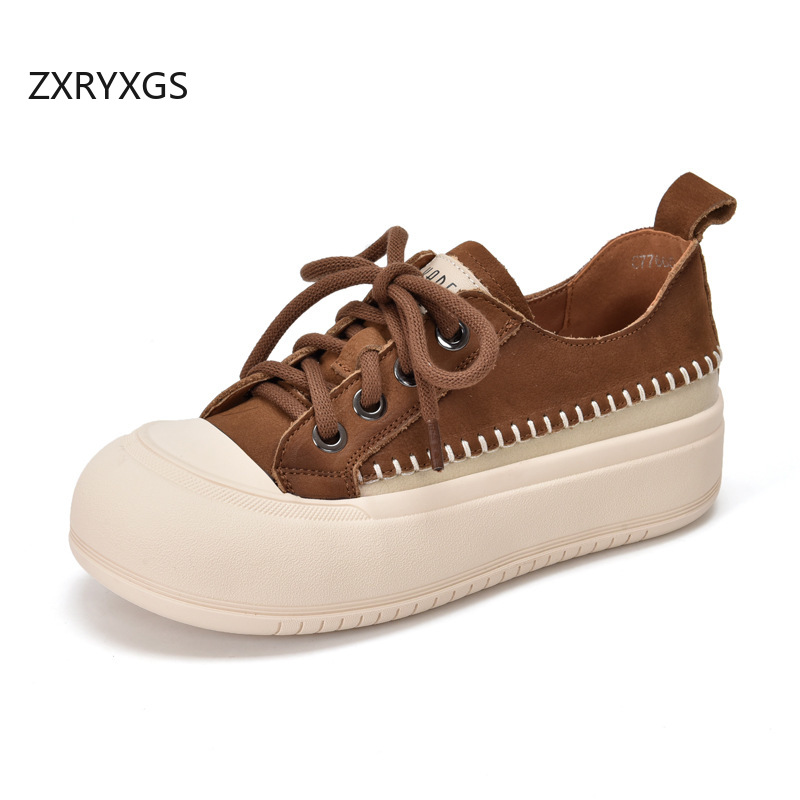 ZXRYXGS New Lace-up Premium Co - Women Shoes Size 4 In Cm recension och pris