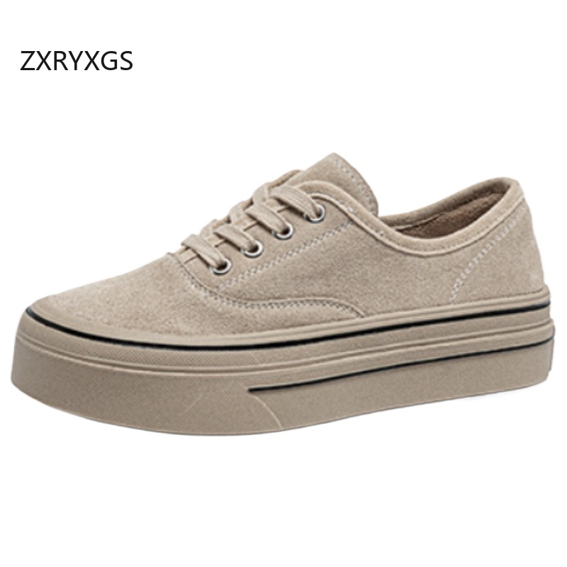 ZXRYXGS New Autumn Lace-up Fro - Women Shoes Size 4 In Cm recension och pris