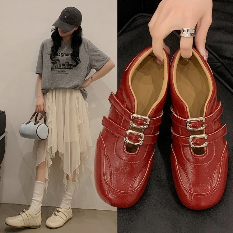 Fashion Women Round Toe Double - Women Shoes For Walking recension och pris