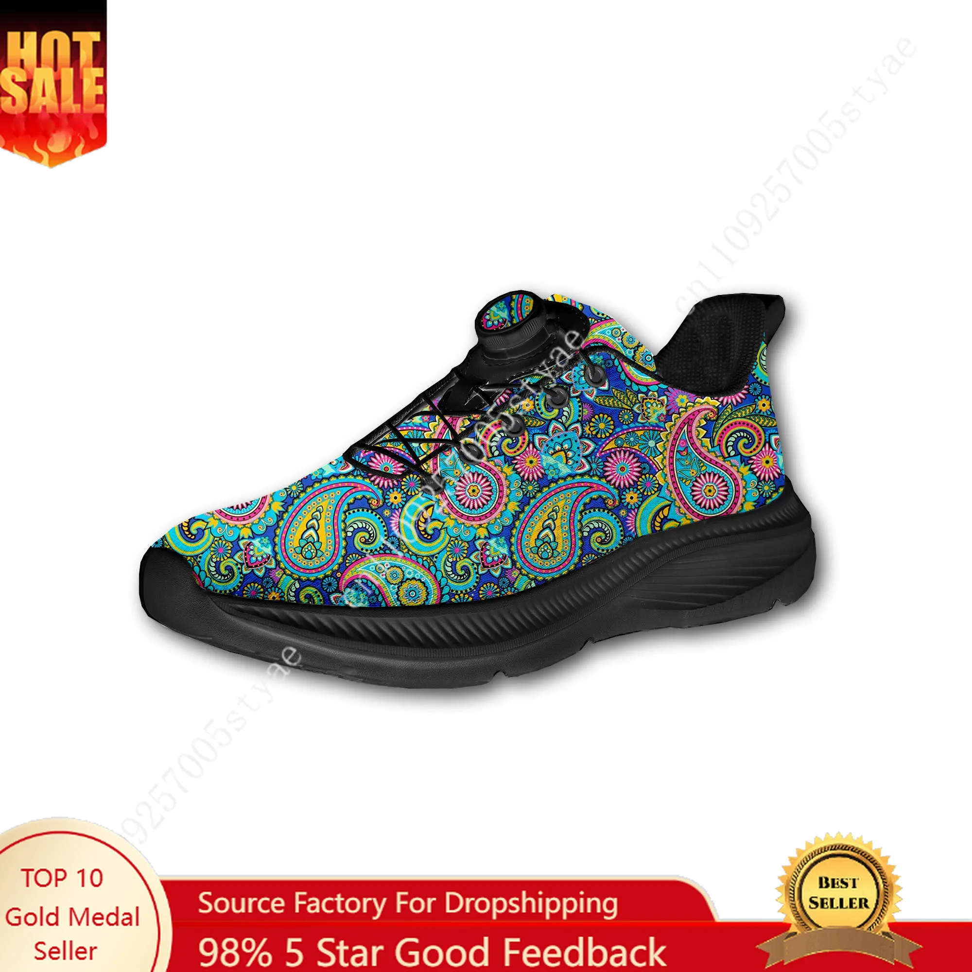 Bohemian Mandala Floral Print  - Women Shoes For Walking recension och pris