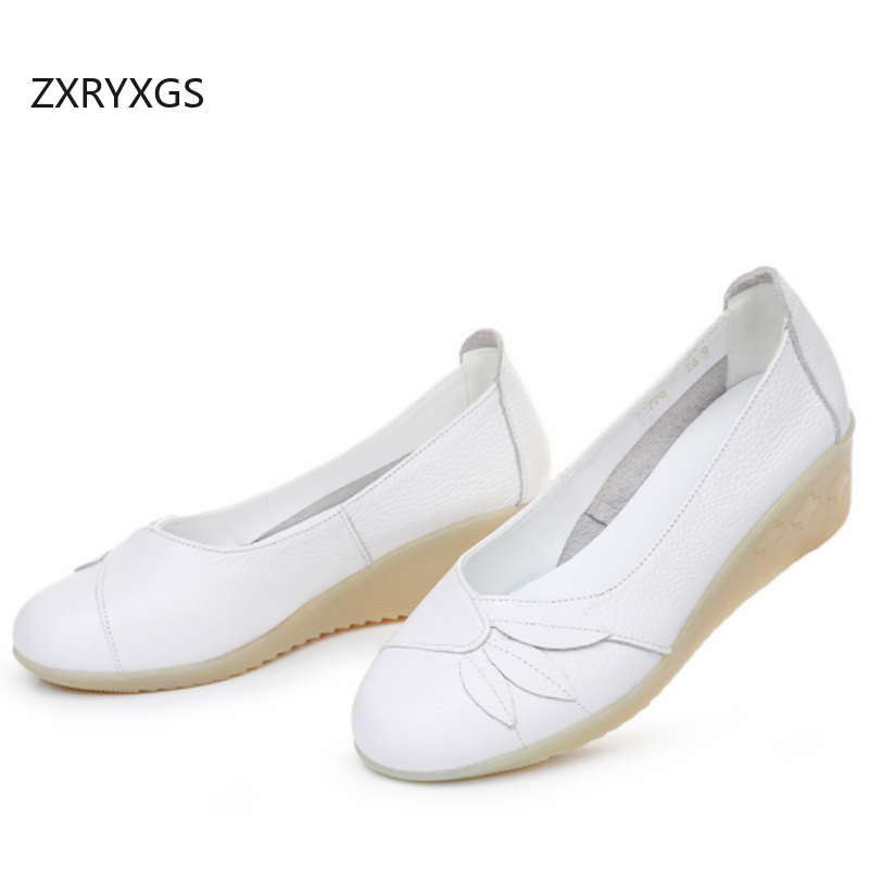 ZXRYXGS Premium Genuine Leathe - Women Shoes Size 4 In Cm recension och pris