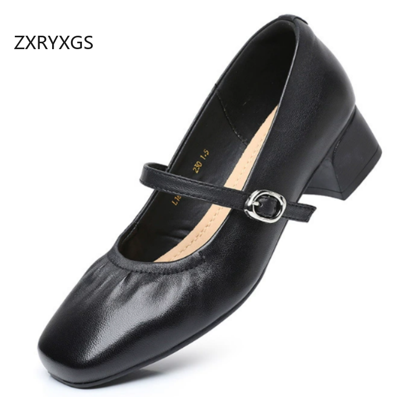 ZXRYXGS Premium Sheepskin Squa - Women Shoes Size 4 In Cm recension och pris