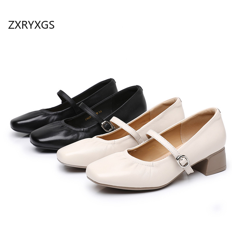 ZXRYXGS Premium Sheepskin Squa - Women Shoes Size 4 In Cm recension och pris