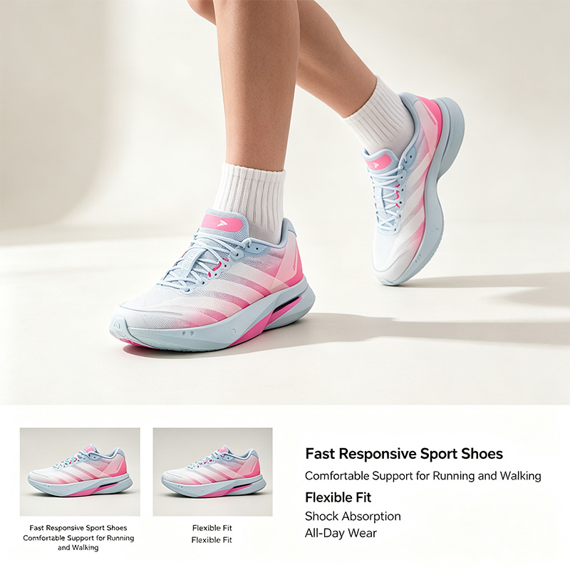 Adidas Pink White Blue Running - Women'S Shoes Pink Adidas recension och pris
