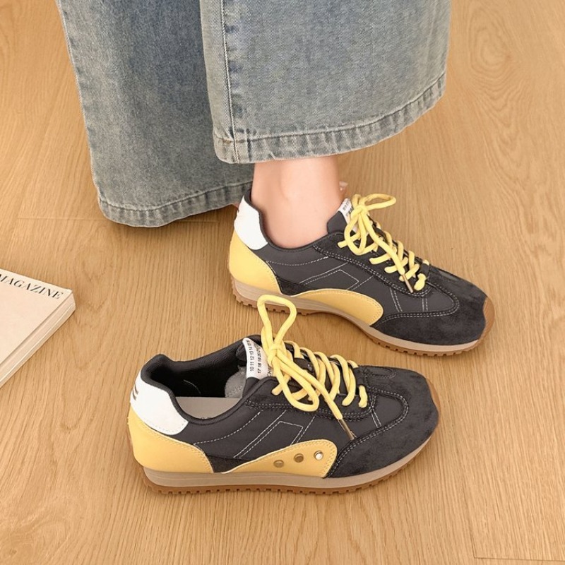 Retro Color Block Sneakers Wom - Women Shoes For Walking recension och pris
