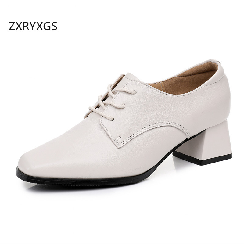 ZXRYXGS 2025  Top Cowhide Lace - Women Shoes Size 4 In Cm recension och pris