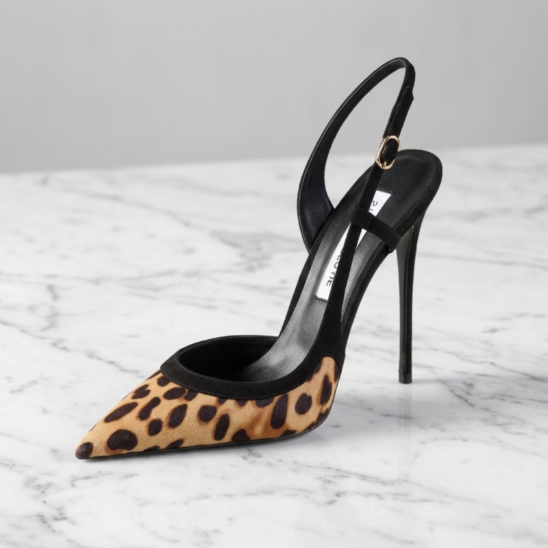 Yuejinlong #YJ26-802, Black Su - Leopard Print Heels recension och pris