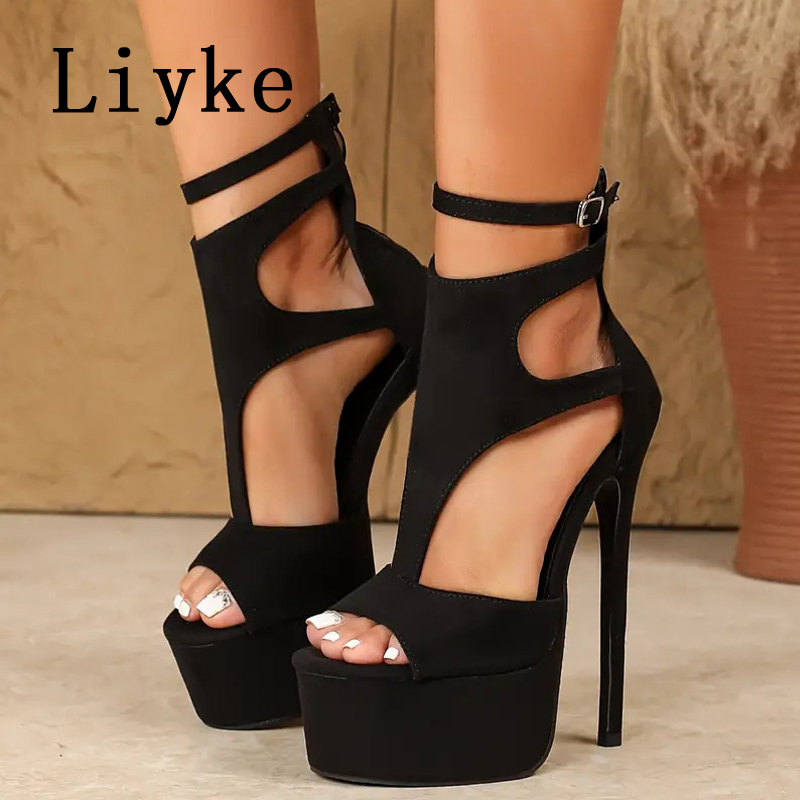 Liyke Model Show Sexy Extreme  - Leopard Print Heels recension och pris