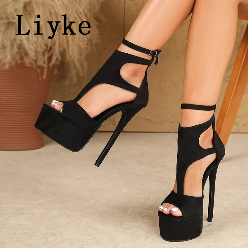 Liyke Model Show Sexy Extreme  - Leopard Print Heels recension och pris