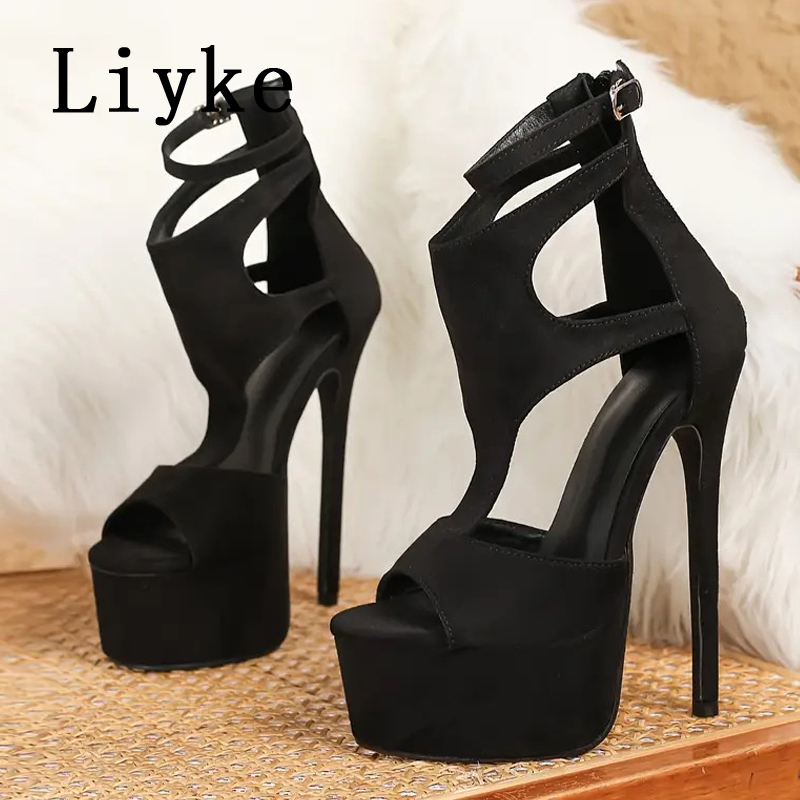 Liyke Model Show Sexy Extreme  - Leopard Print Heels recension och pris