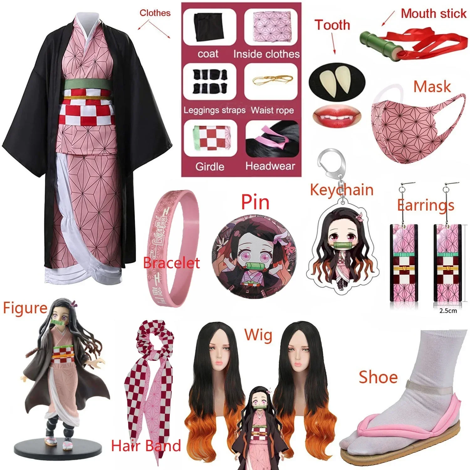 Adult Kids Anime   Kamado Nezu - Women Shoes Japan recension och pris