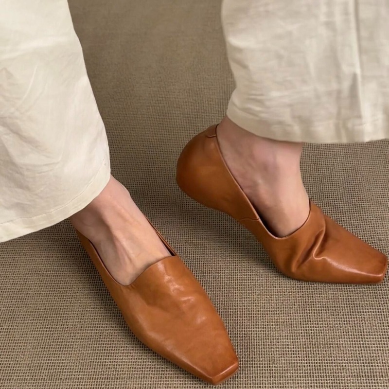 Retro Flat Loafers Women's Sli - Women Shoes Size recension och pris
