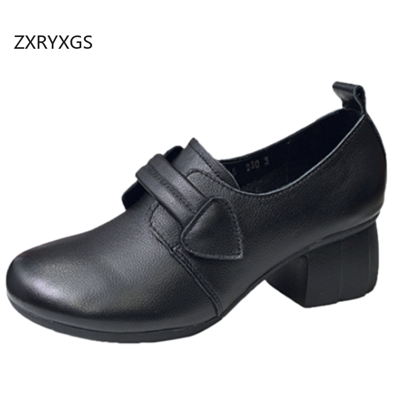 ZXRYXGS 2025 Autumn Real Cowhi - Women Shoes Size 4 In Cm recension och pris