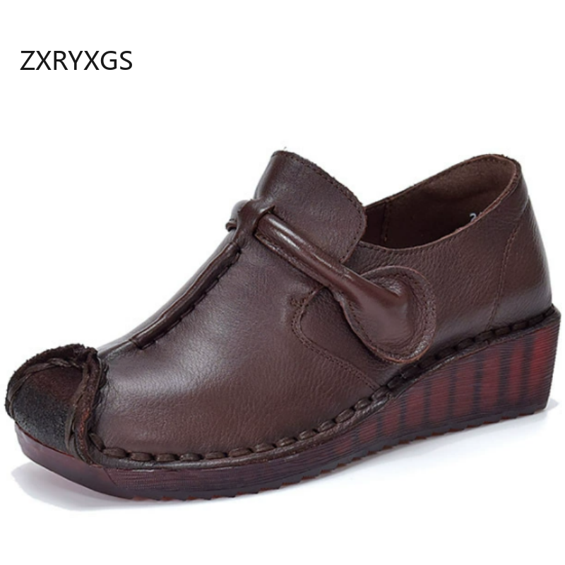 ZXRYXGS Classic Retro Top Laye - Women Shoes Size 4 In Cm recension och pris